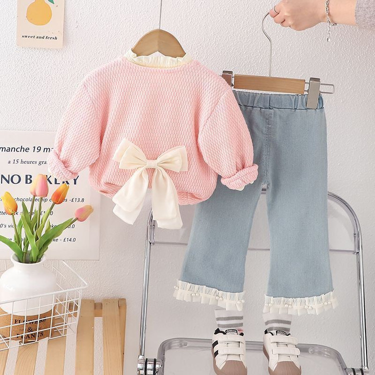 🤩🤩🥰ست سه تیکه فوق لاکچری دخترانه با بهترین کیفیت و زیبا ترین ترکیب رنگ ها 🤩🤩🥰