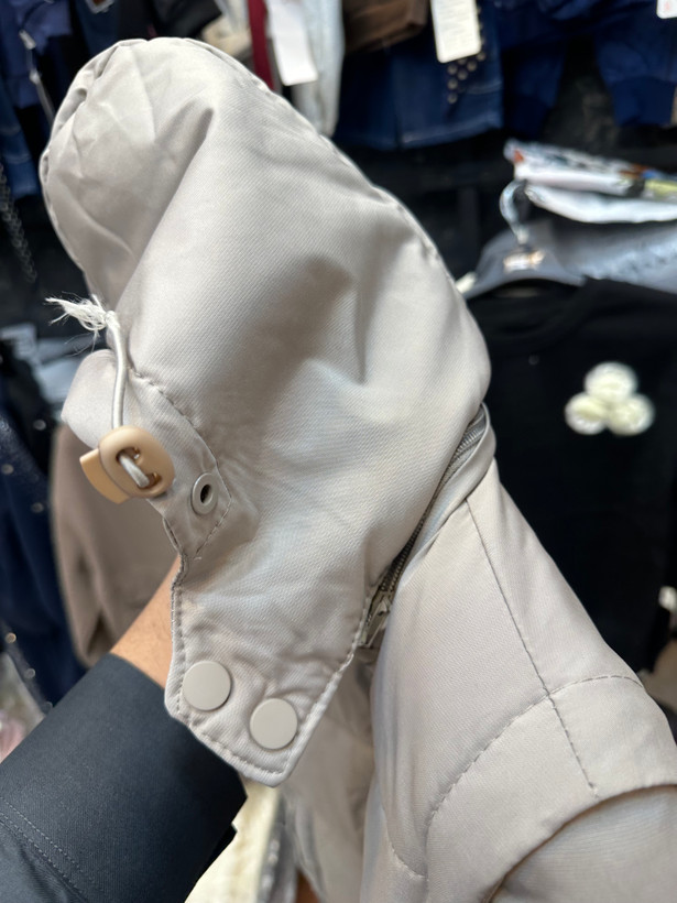كاپشن برزنتي وارداتي پافر شو